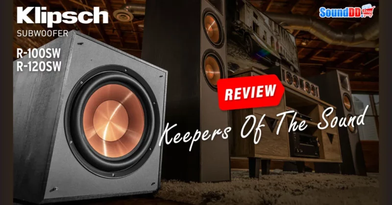 รีวิว! KLIPSCH R-100SW และ R-120SW
