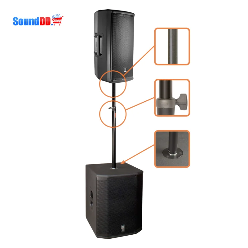 JBL POLE-MA เสาลำโพง สำหรับซับวูฟเฟอร์ที่มีเกลียวเสา M20 - Image 3