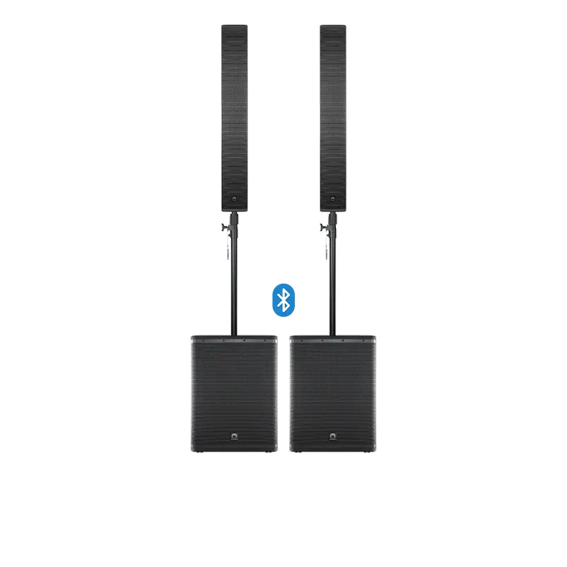 SOUNDVISION ACS-1500 x2 ชุดตู้ลำโพง Active Column ขนาด 4 นิ้ว 8 ดอก ซัพวูฟเฟอร์ 15 นิ้ว 1800 วัตต์ คลาส D