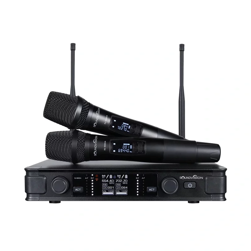 SOUNDVISION SU-850DA ชุดไมค์ลอยดิจิตอล มือถือคู่ ย่าน UHF