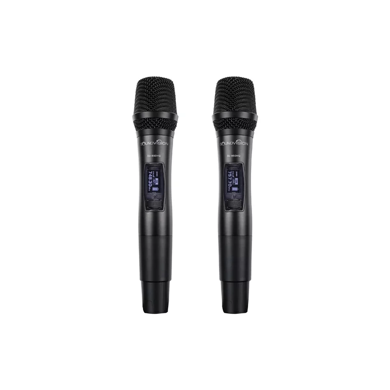 SOUNDVISION SU-850DG ชุดไมค์ลอย ดิจิตอล มือถือคู่ ย่าน UHF พร้อมระบบ Rechargeable Batteries - Image 7