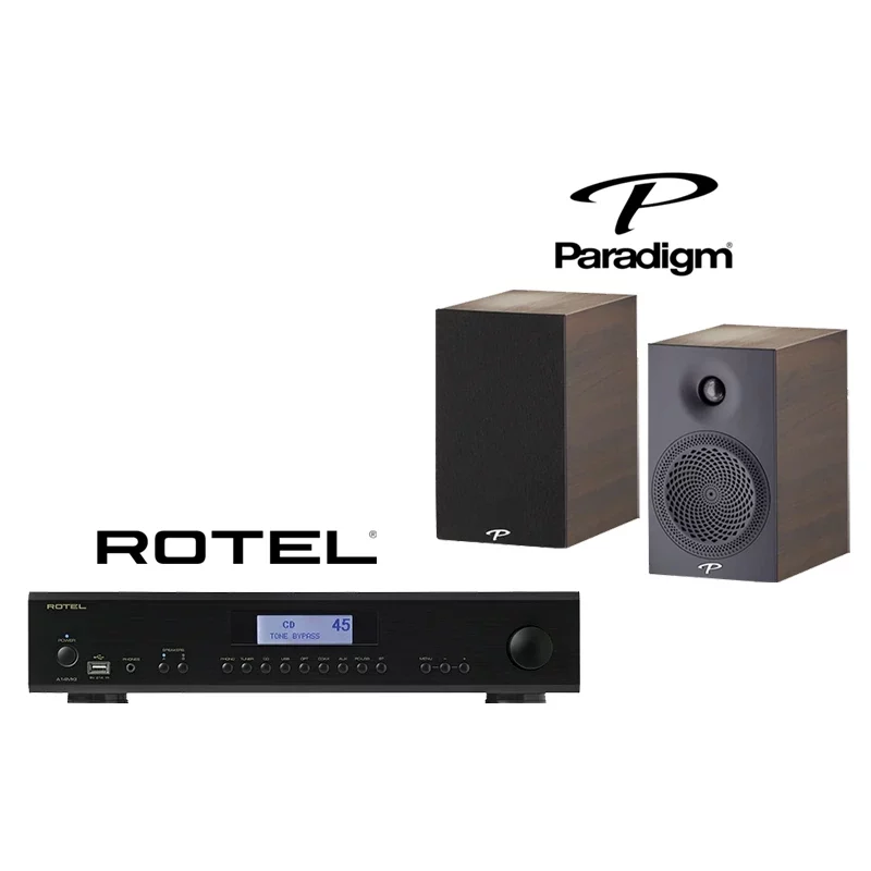 PARADIGM Premier 100B + ROTEL A14MKII