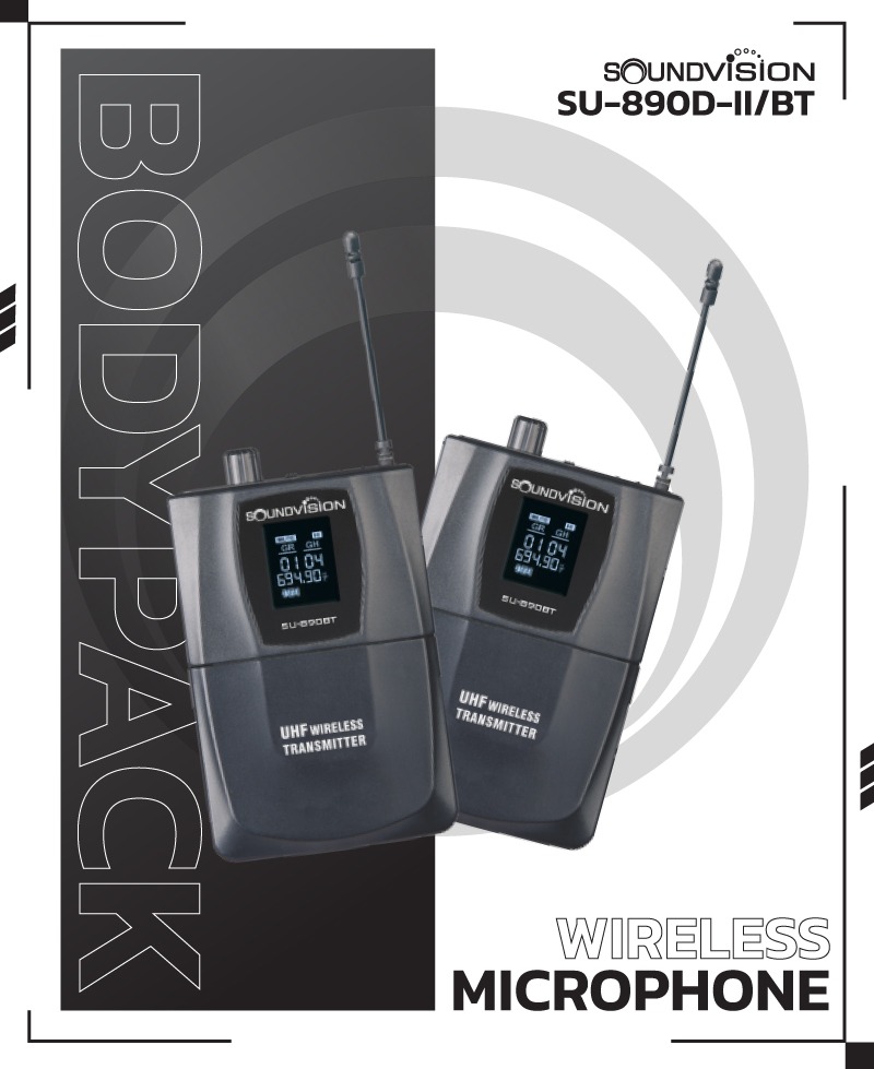 ไมโครโฟนไร้สาย Bodypack