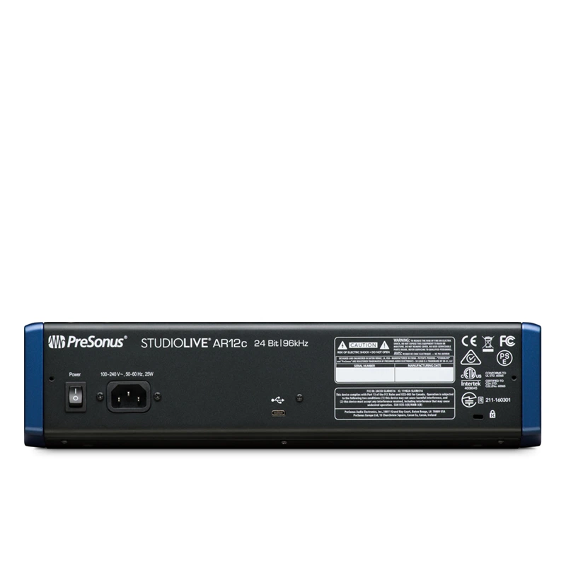 PRESONUS StudioLive AR12c มิกเซอร์ อนาล็อก 12 ชาแนล รองรับ USB-C Audio Interface / Stereo SD Recorder - Image 3