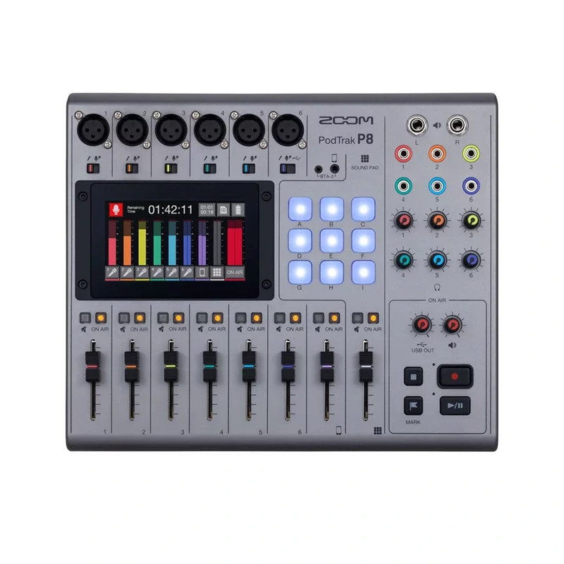 Podcast Recorder ZOOM PODTRAK P8