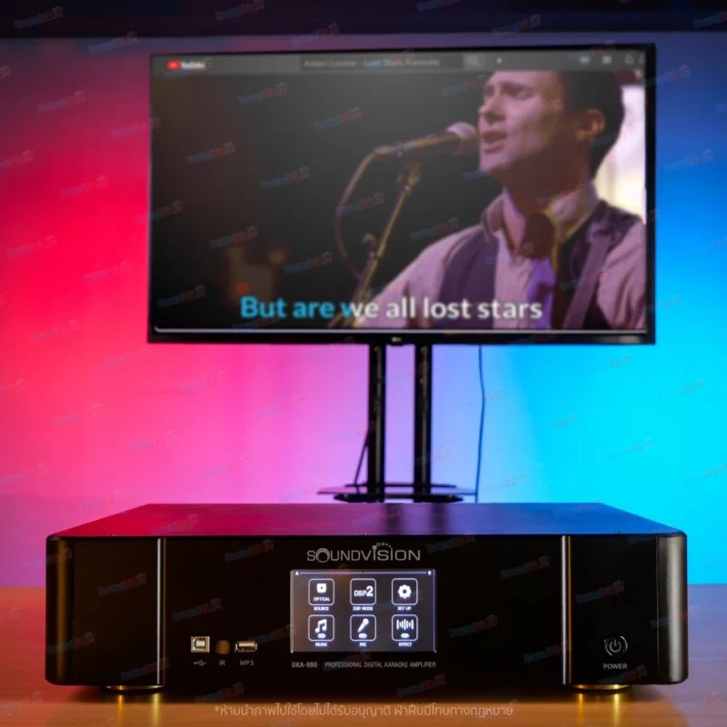 ชุดคาราโอเกะ (ลำโพง JBL MK12-PAK แอมป์ SOUNDVISION DKA-900 ไมค์ลอย SU-850DG) - Image 5