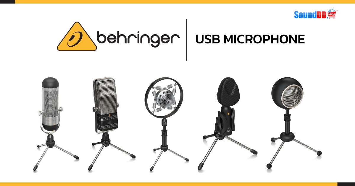BEHRINGER USB MICROPHONE END