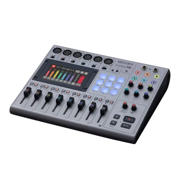 มิกเซอร์ ZOOM PODTRAK P8