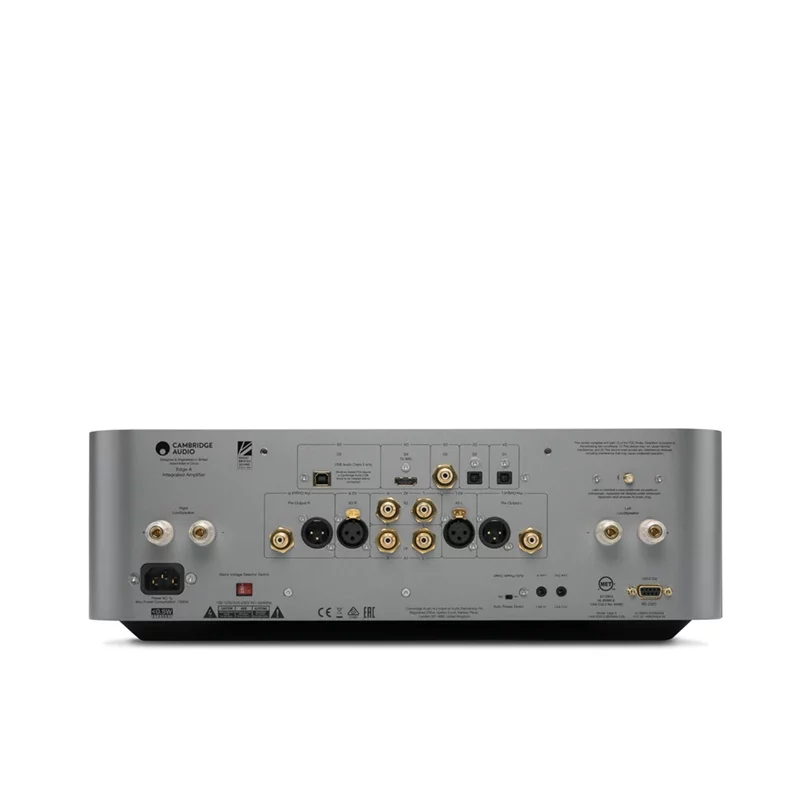CAMBRIDGE AUDIO Edge A Integrated Amplifier Class XA 100 วัตต์ ที่ 8 โอห์ม, 200 วัตต์ ที่ 4 โอห์ม มีภาค DAC ในตัว - Image 4