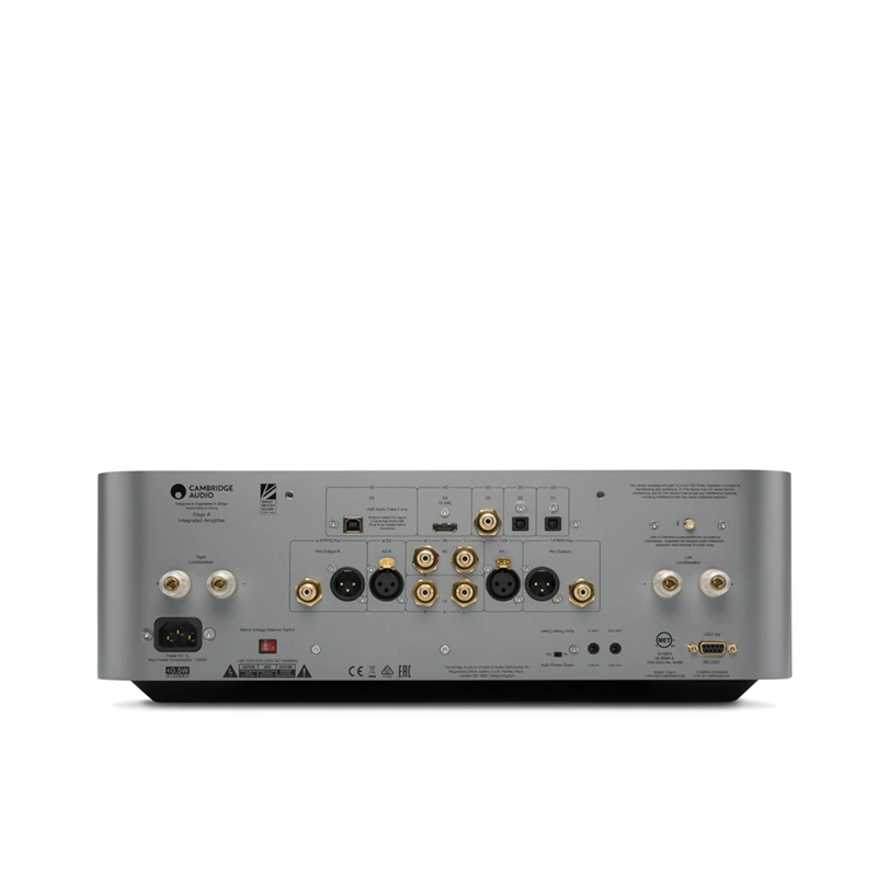 CAMBRIDGE AUDIO Edge A Integrated Amplifier Class XA 100 วัตต์ ที่ 8 โอห์ม, 200 วัตต์ ที่ 4 โอห์ม มีภาค DAC ในตัว - Image 4
