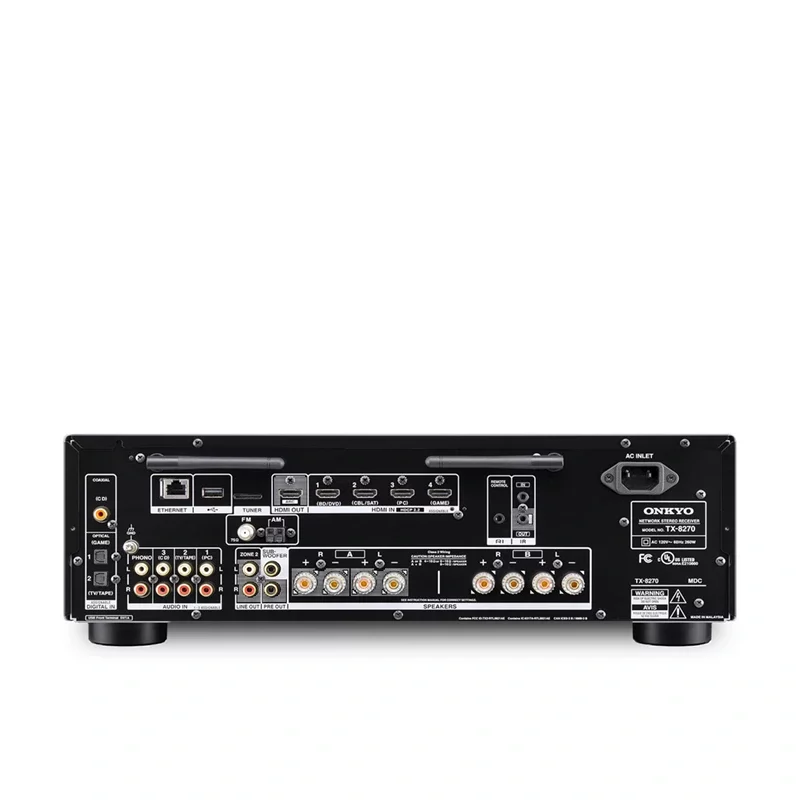 ONKYO TX-8270 Network Stereo Receiver 2 ชาแนล พร้อม HDMI, Wi-Fi และ Bluetooth ในตัว - Image 4