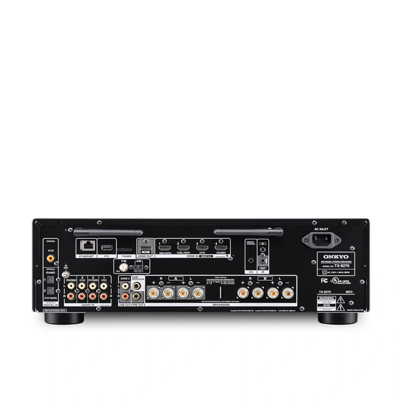 ONKYO TX-8270 Network Stereo Receiver 2 ชาแนล พร้อม HDMI, Wi-Fi และ Bluetooth ในตัว - Image 4