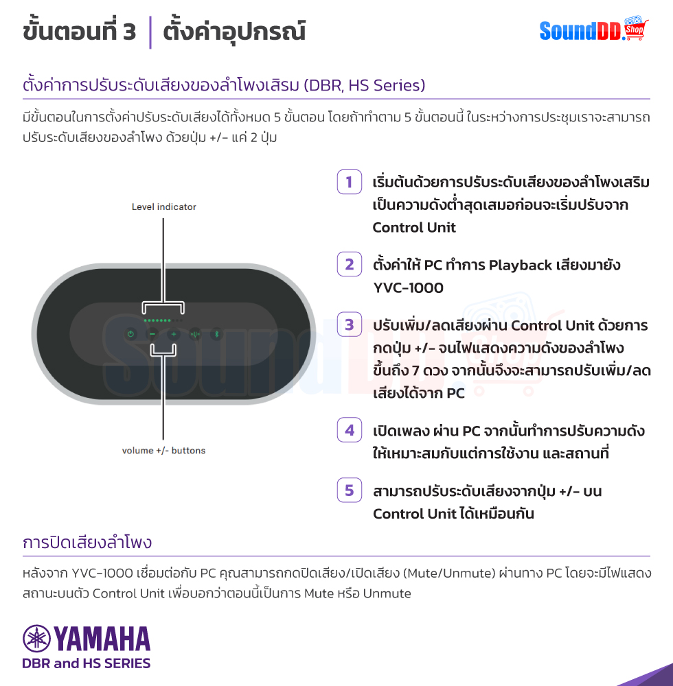ขั้นตอนที่ 3 ติดตั้งอุปกรณ์