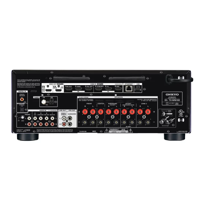 ONKYO TX-NR6100 THX Certified AV Receiver 7.2 ชาแนล 210 วัตต์ต่อชาแนล - Image 2