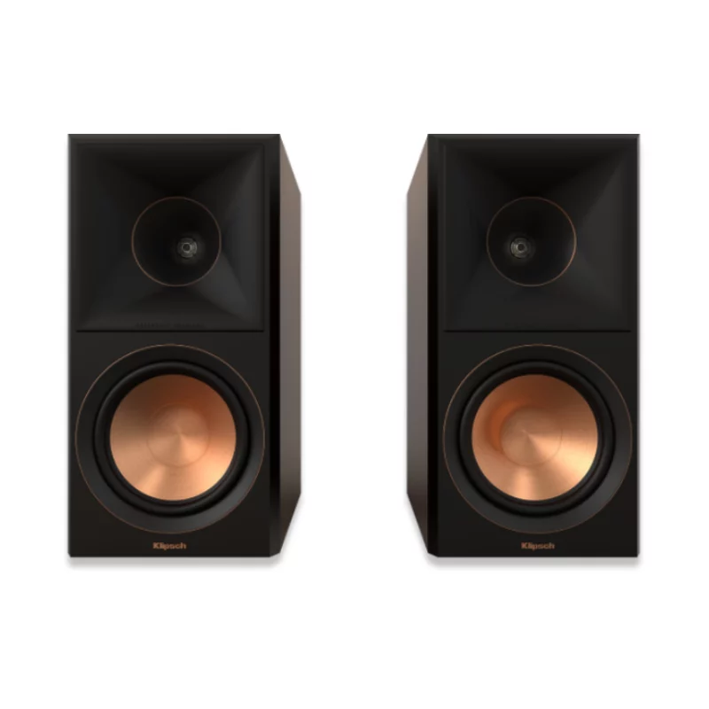 Klipsch RP-600M II (BROWN) BOOKSHELF SPEAKERS Front side