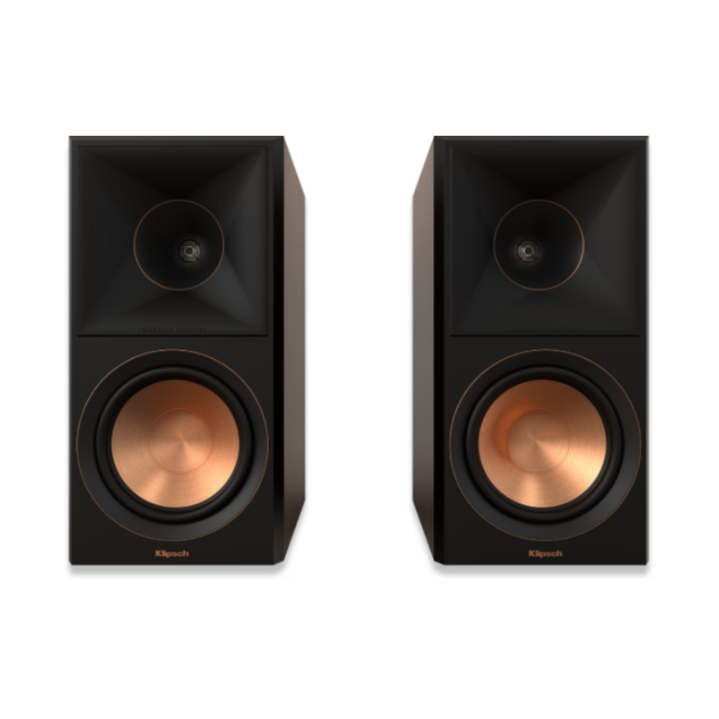 Klipsch RP-600M II (BROWN) BOOKSHELF SPEAKERS Front side