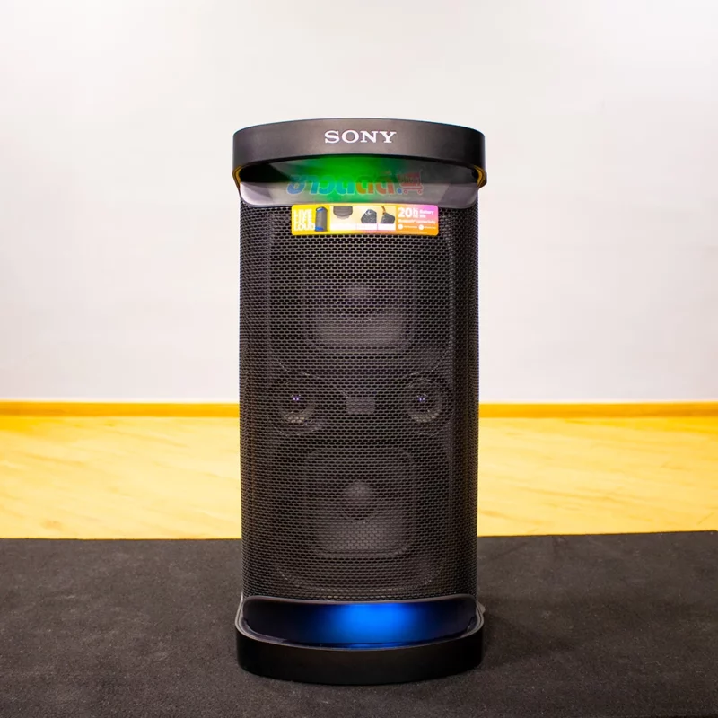 SONY SRS-XP500 ลำโพงไร้สายแบบพกพา กันน้ำ IPX4 การชาร์จอย่างรวดเร็ว การใช้งานแบตเตอรี่ 20 ชั่วโมง และ MEGA BASS - Image 2