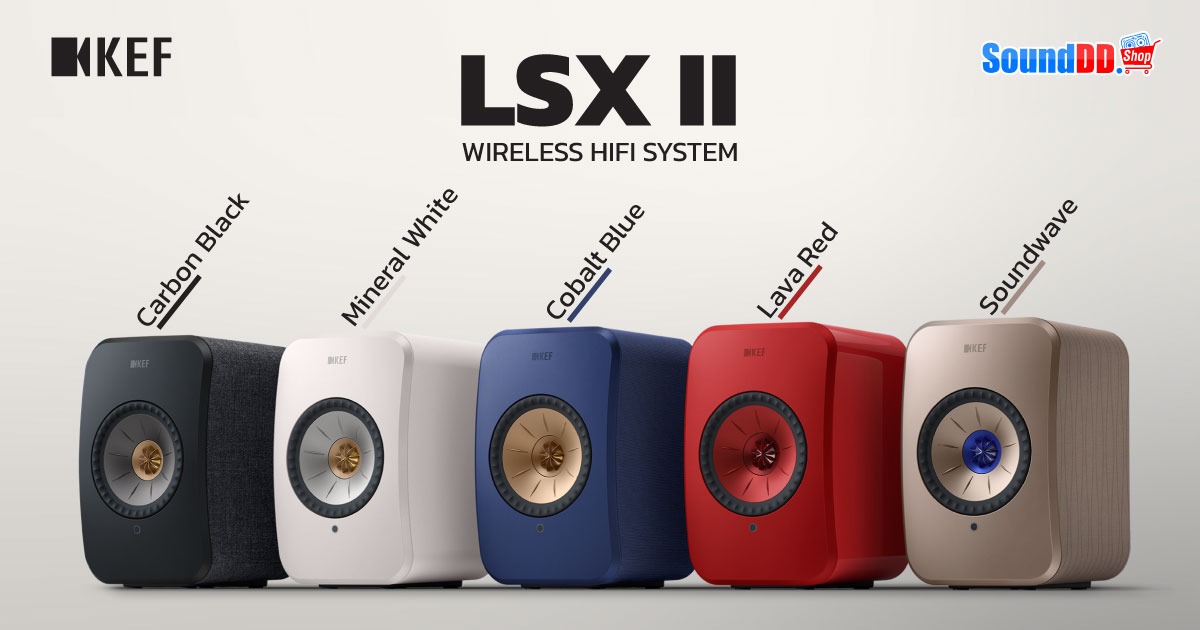 KEF LSX II 5 สี