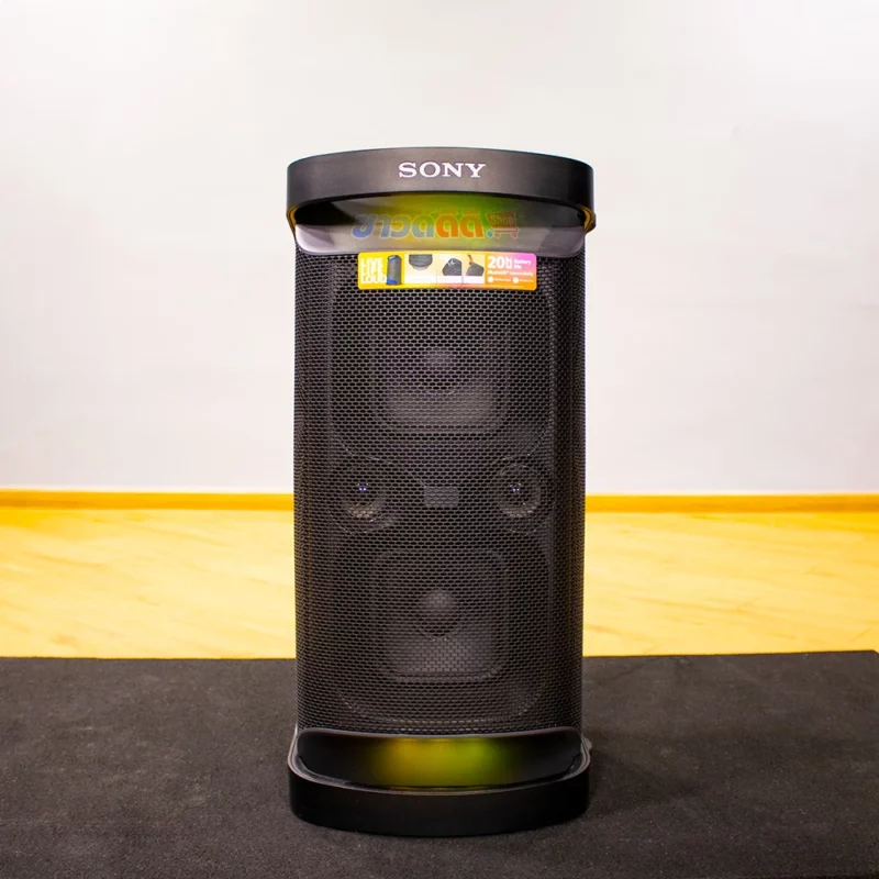 SONY SRS-XP500 ลำโพงไร้สายแบบพกพา กันน้ำ IPX4 การชาร์จอย่างรวดเร็ว การใช้งานแบตเตอรี่ 20 ชั่วโมง และ MEGA BASS - Image 4