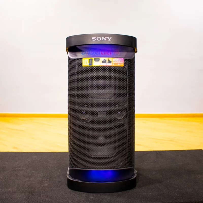 SONY SRS-XP500 ลำโพงไร้สายแบบพกพา กันน้ำ IPX4 การชาร์จอย่างรวดเร็ว การใช้งานแบตเตอรี่ 20 ชั่วโมง และ MEGA BASS - Image 3