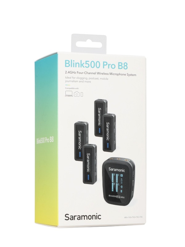 SARAMONIC BLINK500 PRO B8 อุปกรณ์ในกล่อง