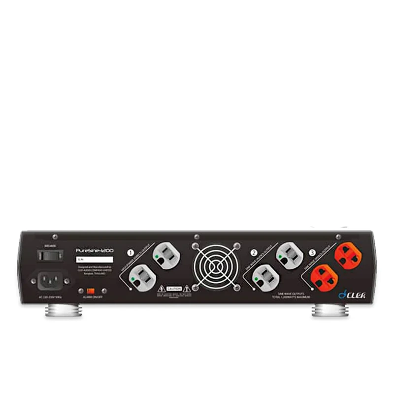 CLEF AUDIO PURESINE-1200 เครื่องกรองไฟ 6 ช่องเสียบ สำหรับชุดเครื่องเสียงและโฮมเธียเตอร์ - Image 2