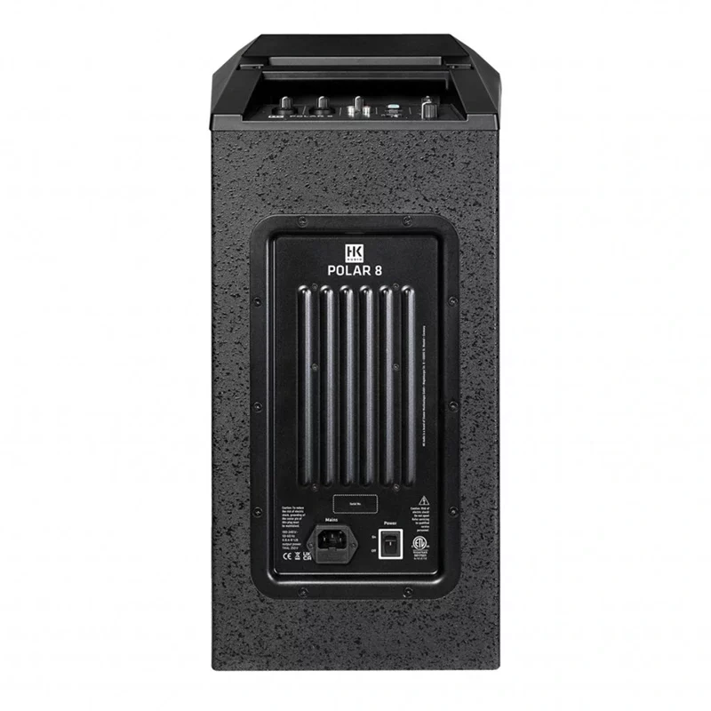 HK AUDIO POLAR 8 ลำโพง Active Column 6 x 2.5 นิ้ว ซับวูฟเฟอร์ 8 นิ้ว 1500 วัตต์ พร้อมมิกเซอร์ 3 ชาแนลในตัว - Image 6
