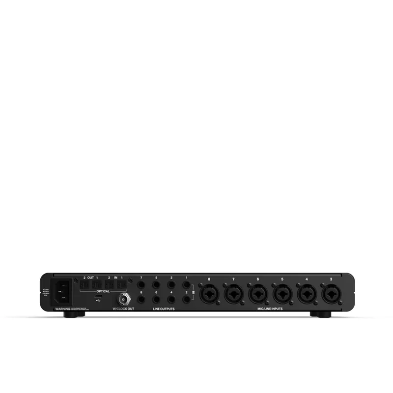 AUDIENT EVO 16 Audio Interface 24-in/24-out 8 x Mic Preamps, 2 x JFET Instrument - Image 2