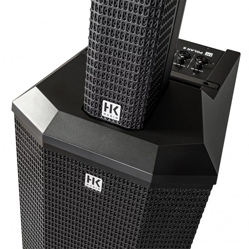 HK AUDIO POLAR 8 ลำโพง Active Column 6 x 2.5 นิ้ว ซับวูฟเฟอร์ 8 นิ้ว 1500 วัตต์ พร้อมมิกเซอร์ 3 ชาแนลในตัว - Image 9