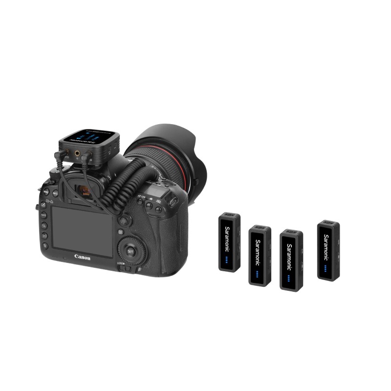 SARAMONIC-BLINK500-PRO-B8-ติดกล้อง