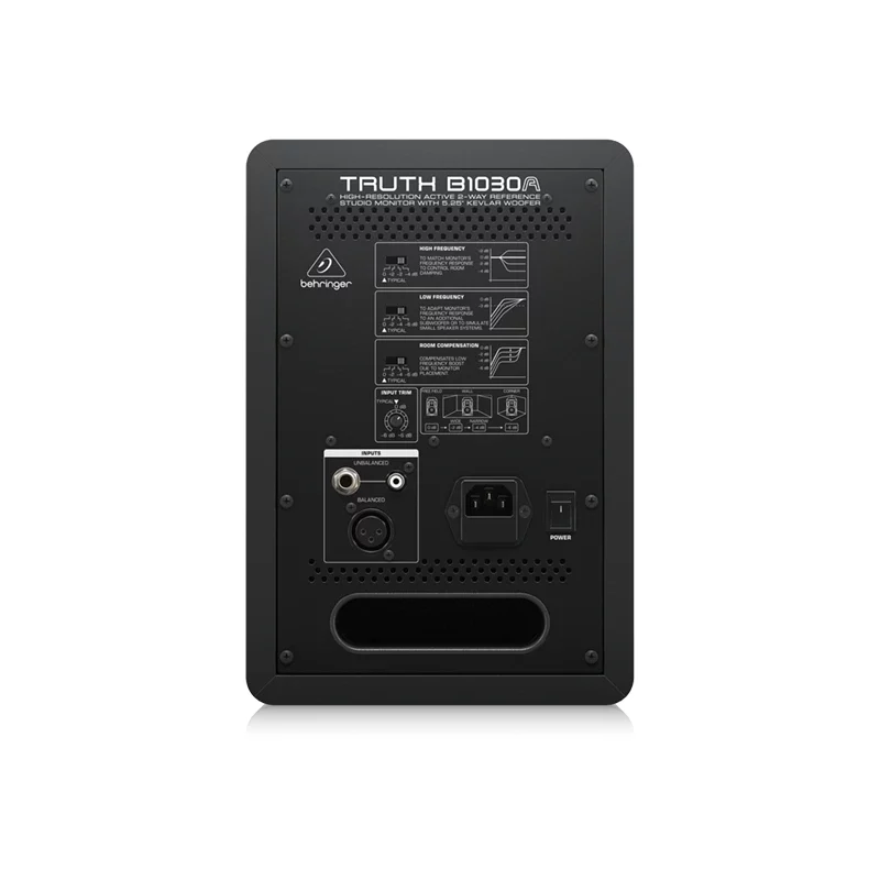 BEHRINGER B1030A ลำโพงมอนิเตอร์สตูดิโอ ขนาด 5.25 นิ้ว 2 ทาง LF 50 W / HF 25 W  มีแอมป์ในตัว Class A/B - Image 5