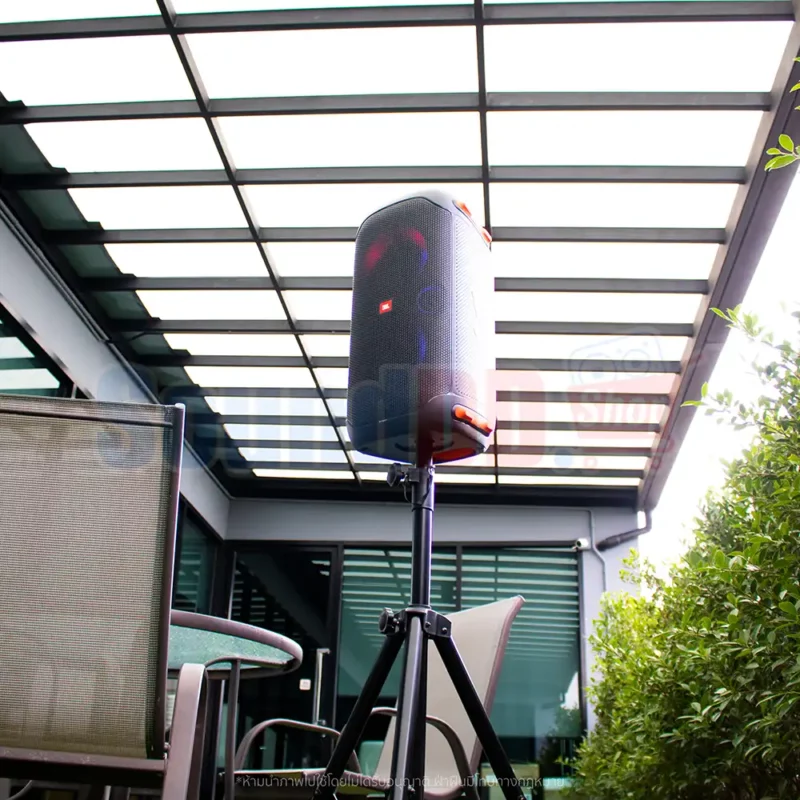 JBL PartyBox 110 ลำโพงบลูทูธไร้สาย ขนาด 2×5.25 นิ้ว 160 วัตต์ สำหรับปาร์ตี้ ด้วย Dynamic light show แบตใช้งานได้ 12 ชม.