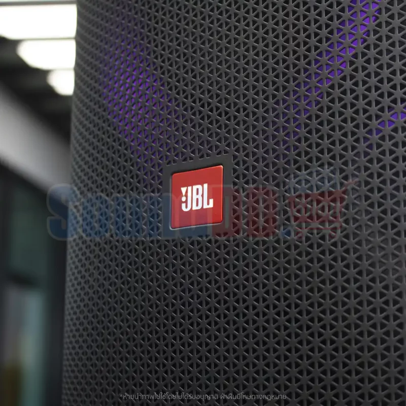 JBL PartyBox 110 ลำโพงบลูทูธไร้สาย ขนาด 2×5.25 นิ้ว 160 วัตต์ สำหรับปาร์ตี้ ด้วย Dynamic light show แบตใช้งานได้ 12 ชม.
