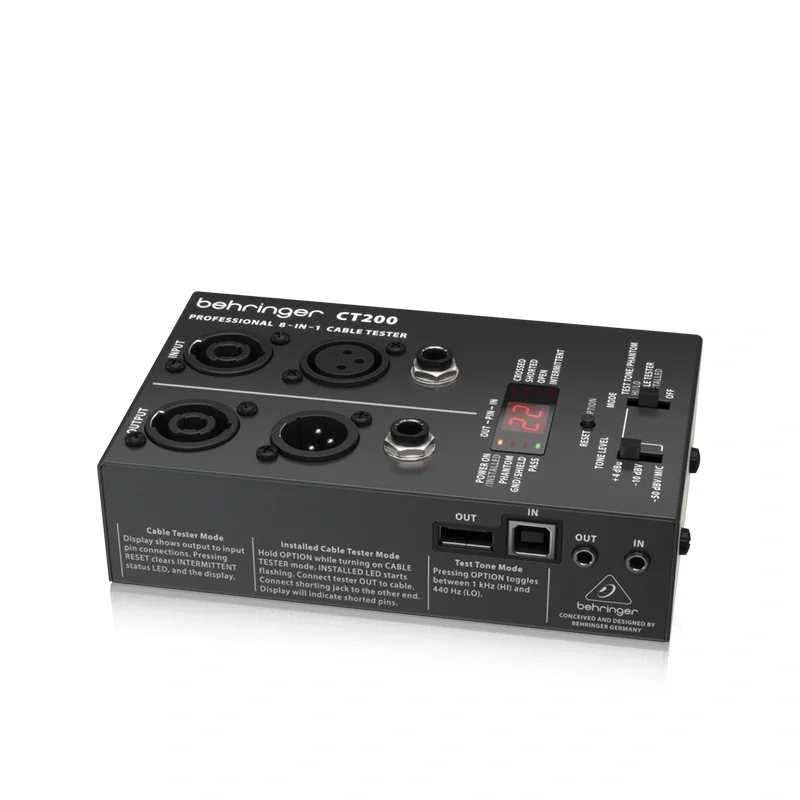 เครื่องวัดสายสัญญาณ BEHRINGER CT200