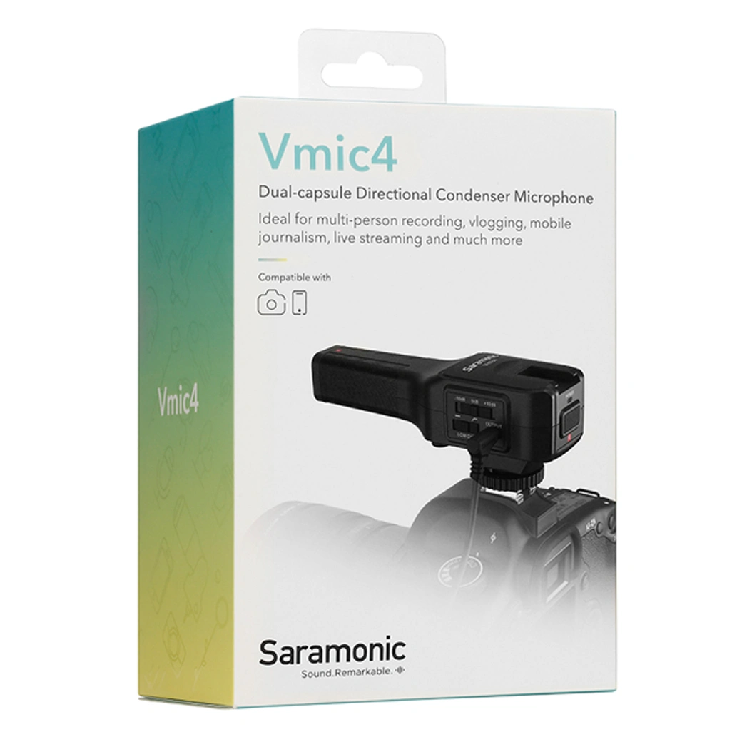อุปกรณ์ภายในกล่อง Saramonic Vmic4