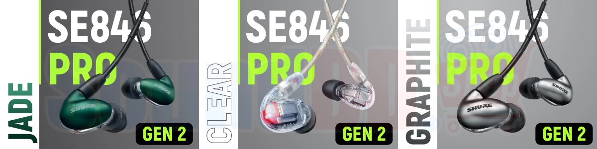 หูฟัง SE846 มี 3 สี