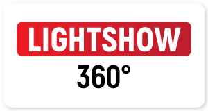 ไฟ Light Show รอบทิศทางแบบ 360°