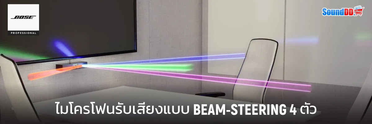 4 BEAM-STEERING MICROPHONES