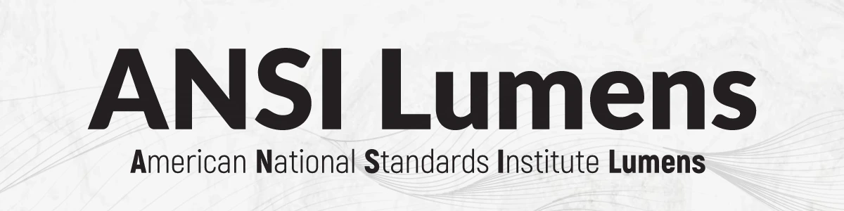 ANSI Lumens คืออะไร