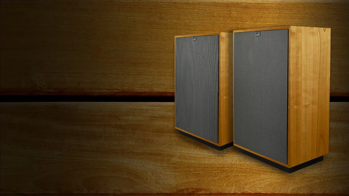 KLIPSCH Cornwall IV book matched wood veneer