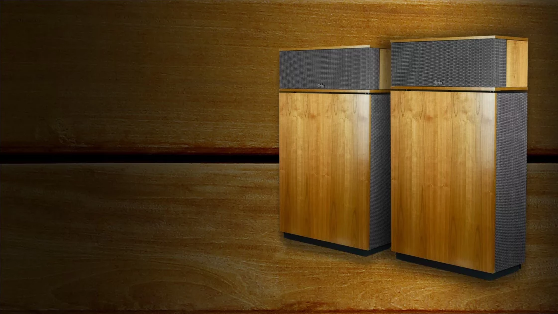 A pair of Klipschorns