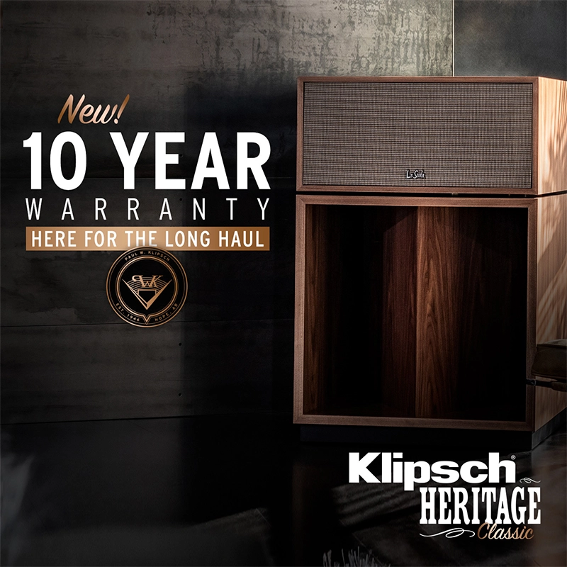 Klipsch La Scala รับประกัน 10 ปี