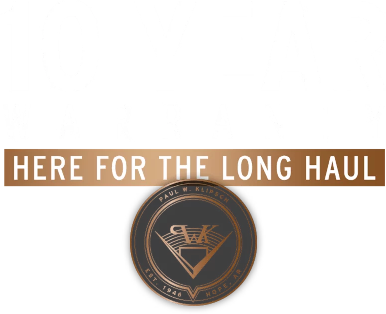 KLIPSCH 10 year warranty
