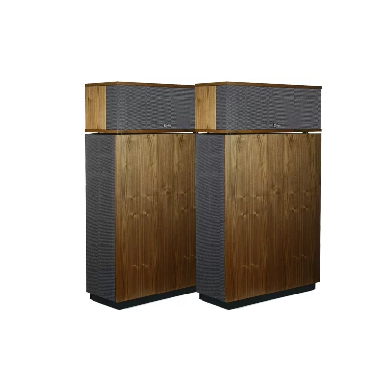 Klipschorn Walnut Angle Right Grille Pair