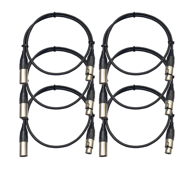 สาย XLR 1 เมตร 6 เส้น