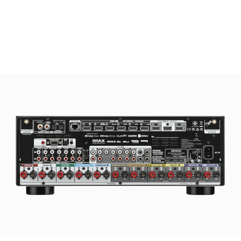 DENON AVC-X3800H AV Receiver 9.4 ชาแนล 180 วัตต์ - Image 4