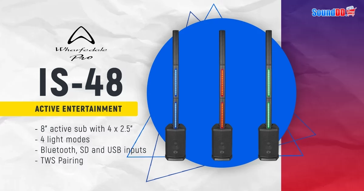 WHARFEDALE PRO IS-48 ลำโพงคอลัมน์แบบ Active