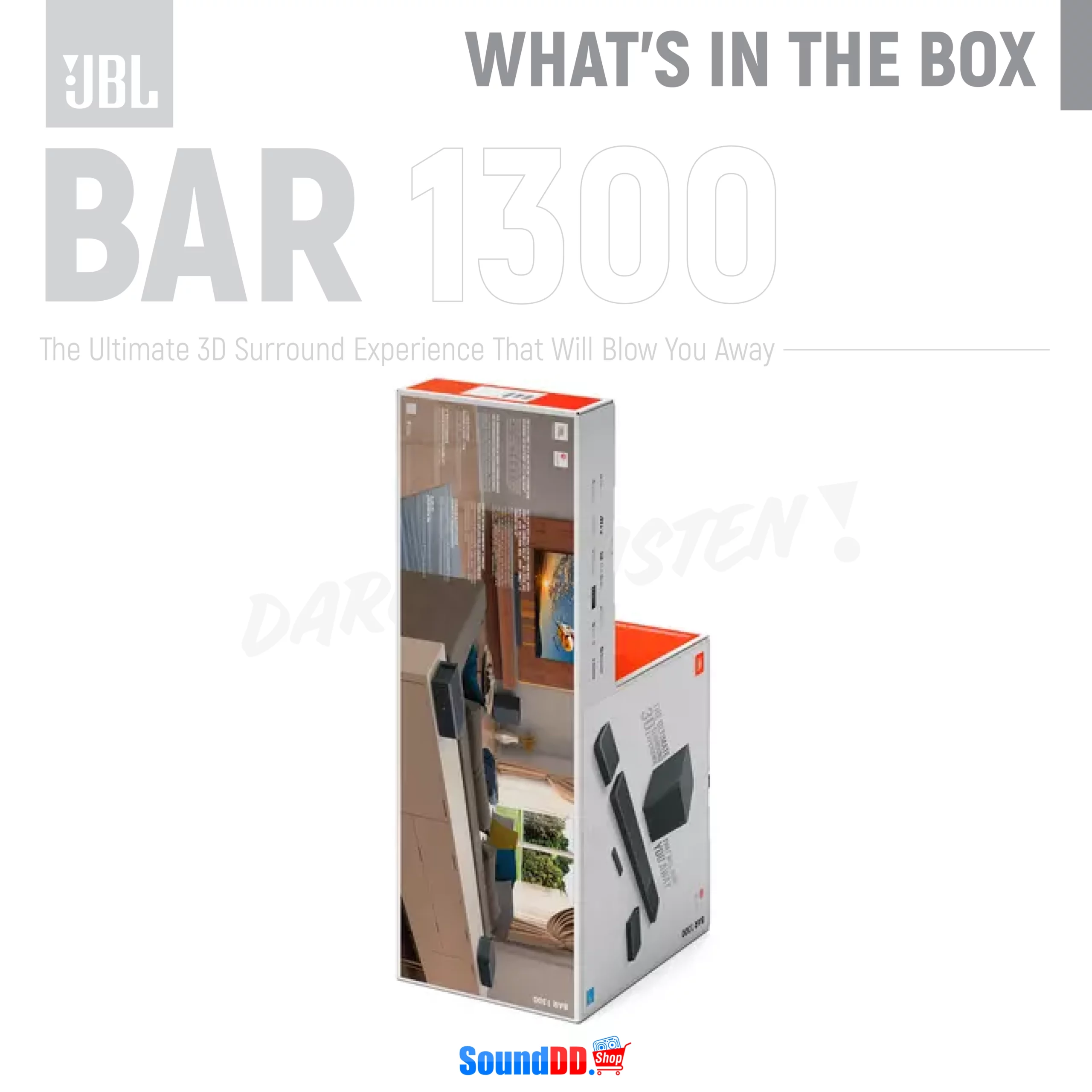 JBL BAR 1300 อุปกรณ์ภายในกล่อง