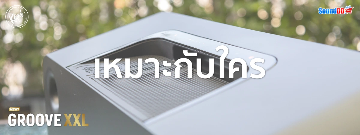 KLIPSCH GROOVE XXL เหมาะกับใคร?