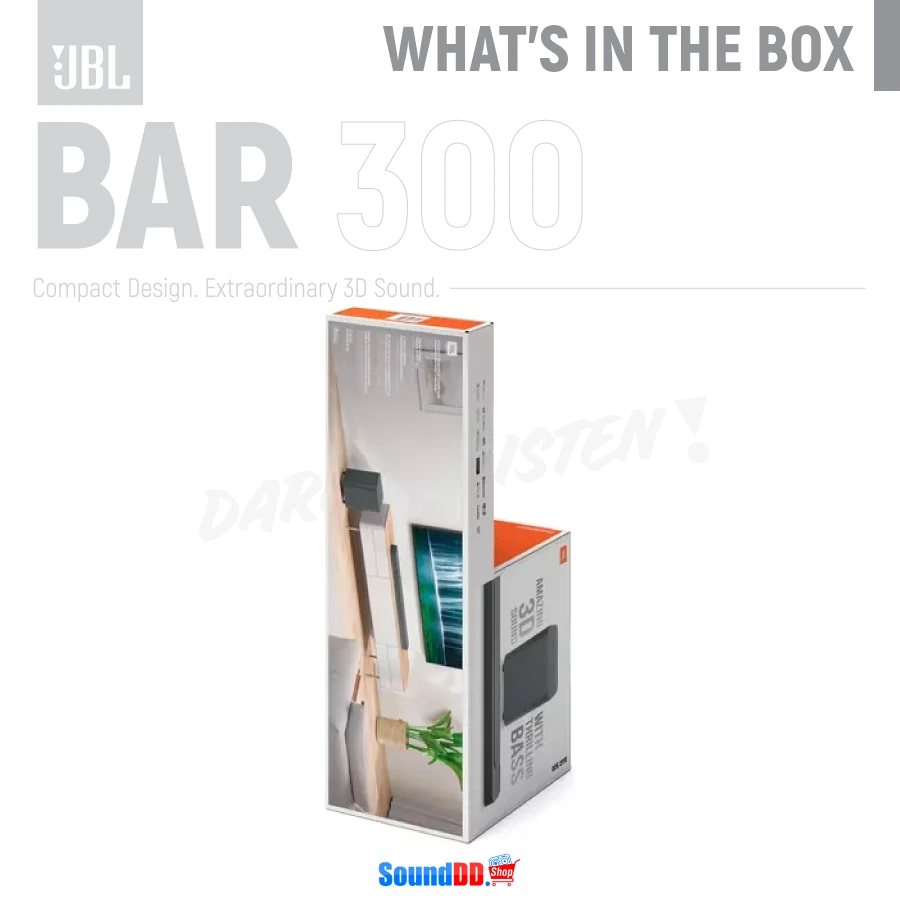 อุปกรณ์ภายในกล่อง JBL BAR 500